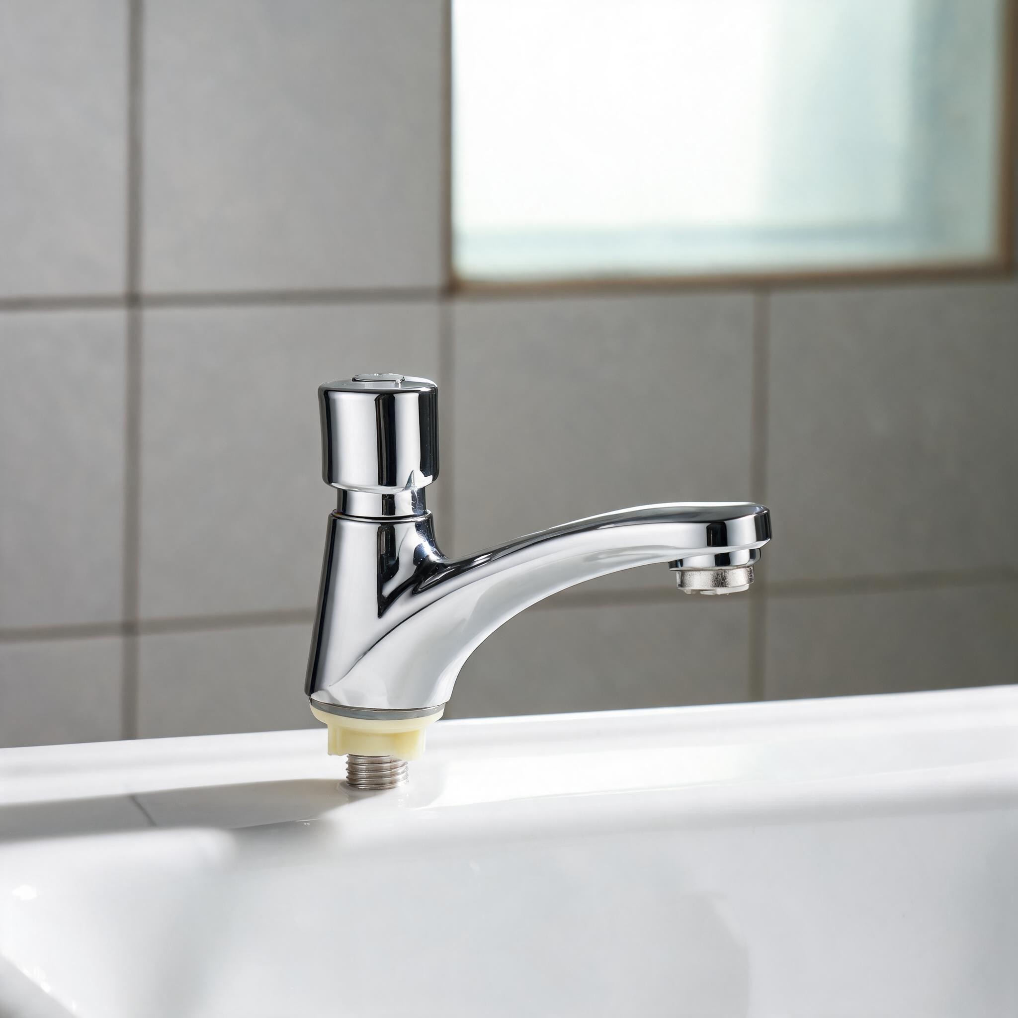 Home Hardware Bathroom Faucets - Hotel Toilet Time Delay Basin Sink