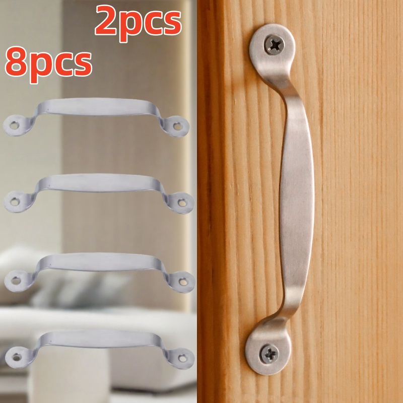 Home Hardware Bathroom Cabinets - 2/8pcs simple cabinet handles, versatile design