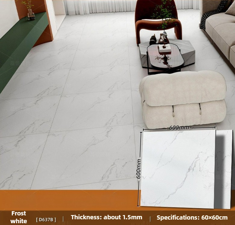 Home Bathroom Floor Mats - 60x60cm 1.5mm PVC Flooring Mat -
