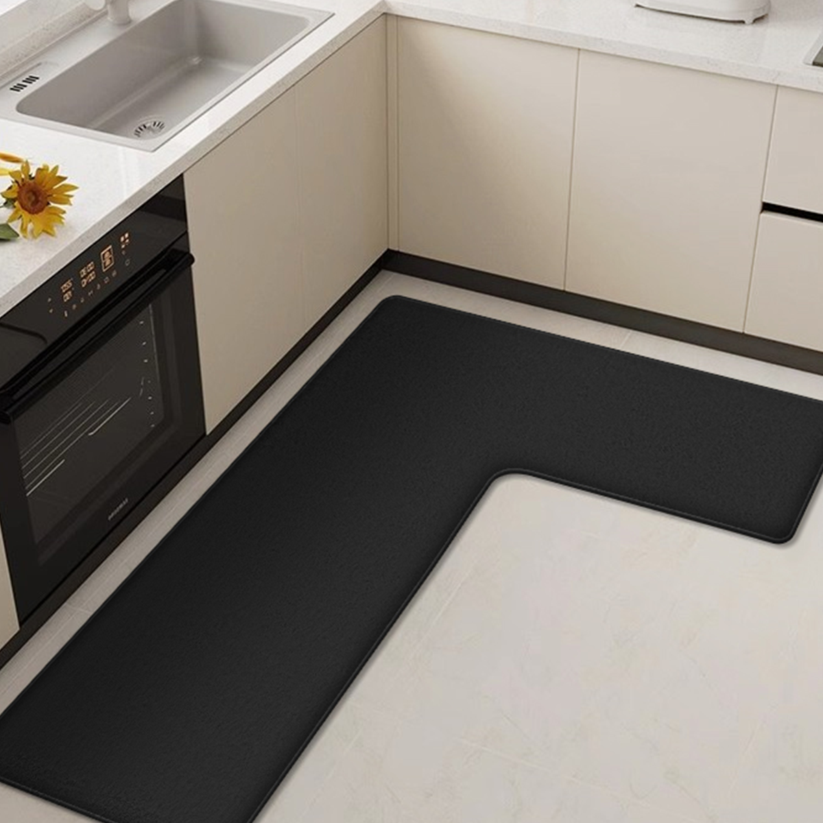 Home Bathroom Floor Mats - Simple thickened corner floor mat home
