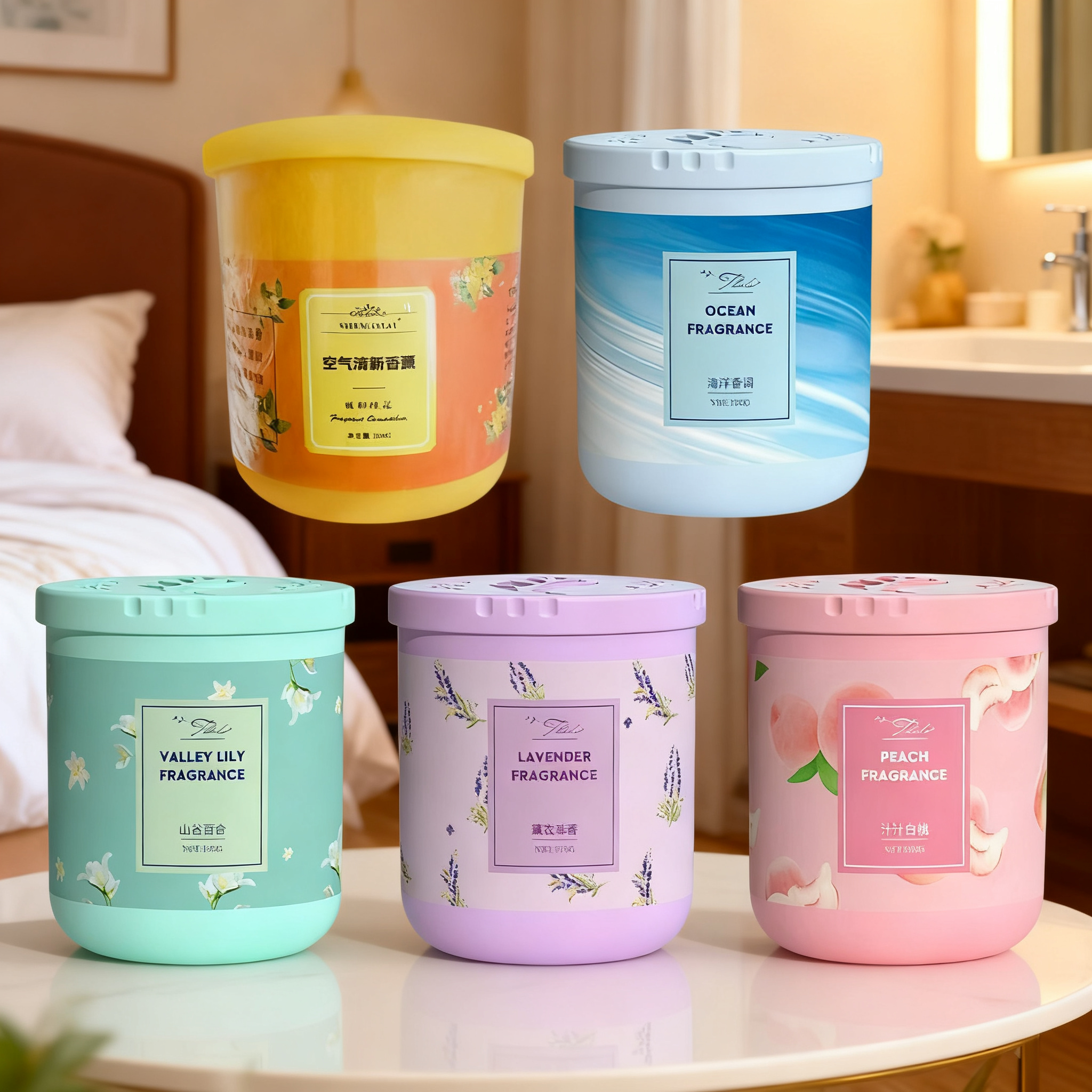 Home Bathroom Freshener - Air Freshener Natural Home Plant Harmless
