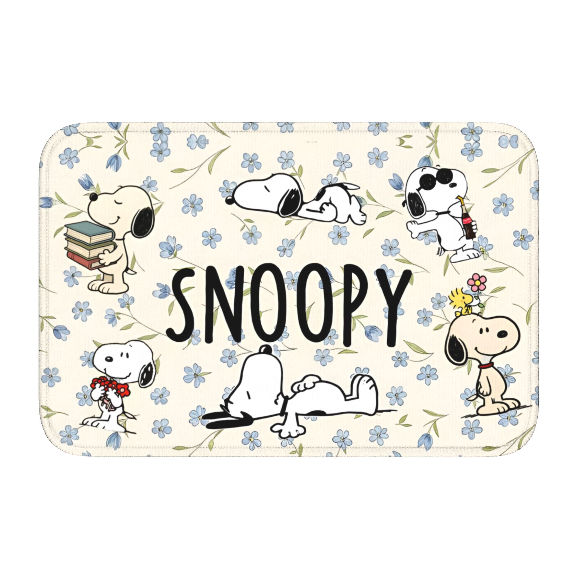 Home Bathroom Floor Mats - Custom Cute Cartoon S-Snoopys Doormat Anti-Slip