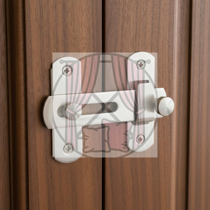 Home Hardware Bathroom Cabinets - Thick Stainless Steel Door Latch Lock