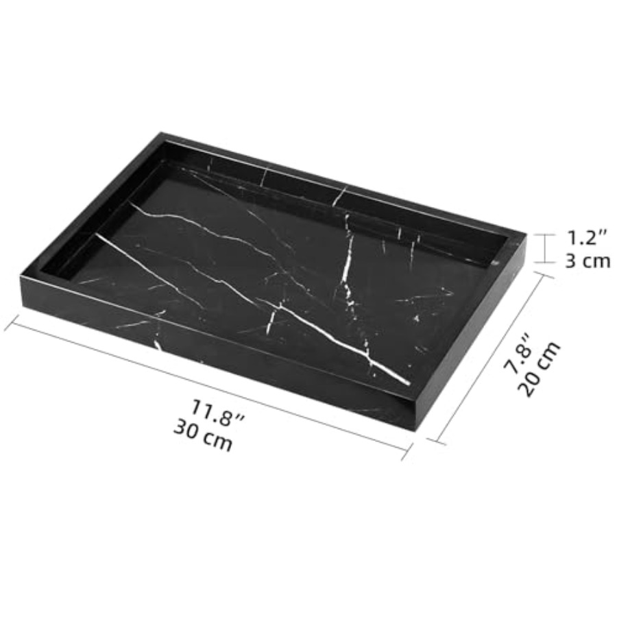 Marble Bathroom Vanity Tray, N - Home In Bathroom บทวิจารณ์และราคา