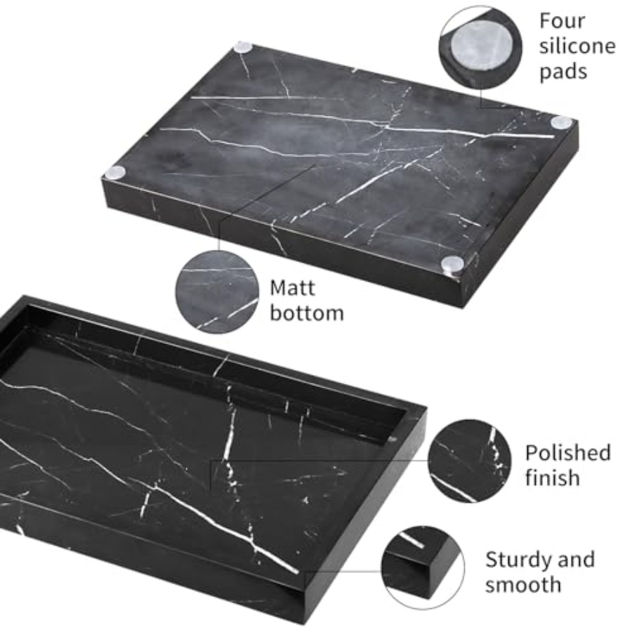 Marble Bathroom Vanity Tray, N - Home In Bathroom บทวิจารณ์และราคา