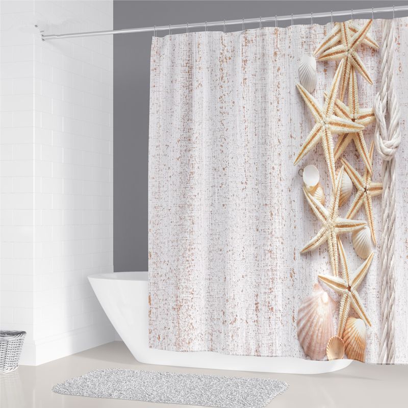 200x180cm Curtain for Bathroom - Shower Curtain Liner บทวิจารณ์และราคา