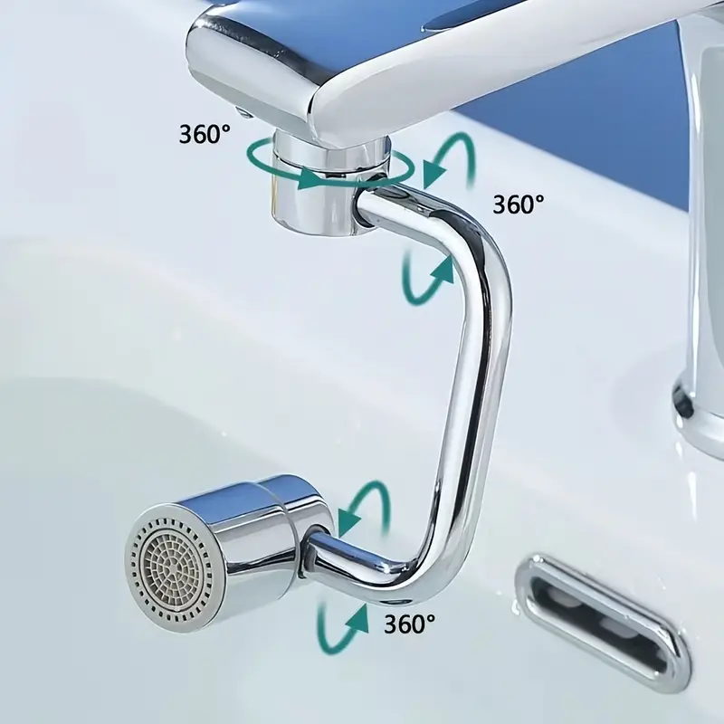 1pc 1080° Swivel Stainless Ste - Home Kitchen Bathroom Marketing บทวิจารณ์และราคา