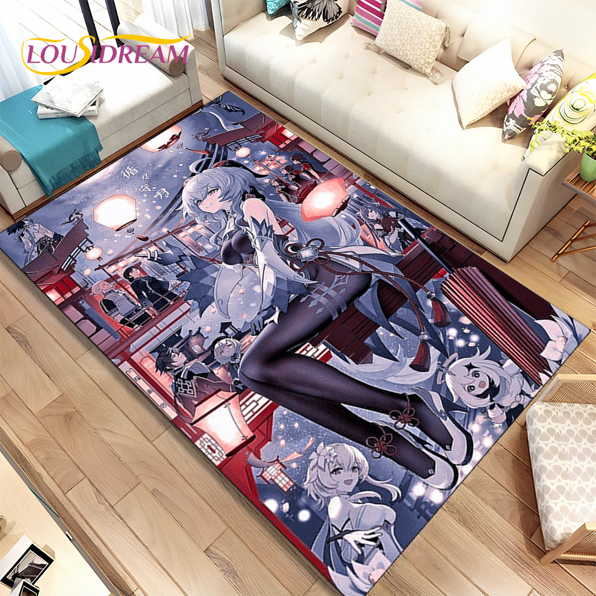 Genshin Impact Cartoon Game Ar - Home Bathroom Floor Mats บทวิจารณ์และราคา