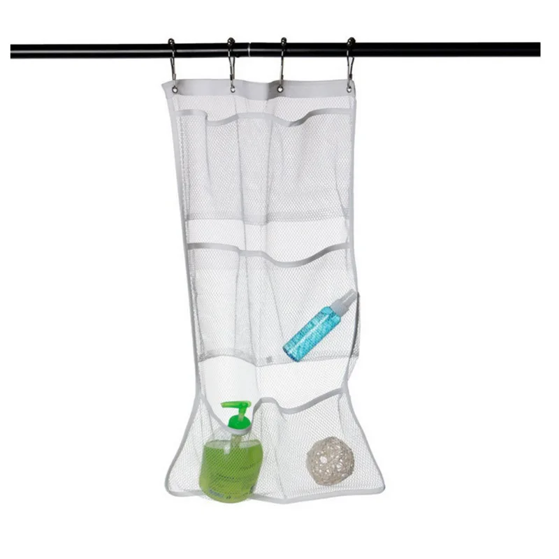 1 Set 6Packet Quick Dry Mesh P - Shower Curtain Liner บทวิจารณ์และราคา