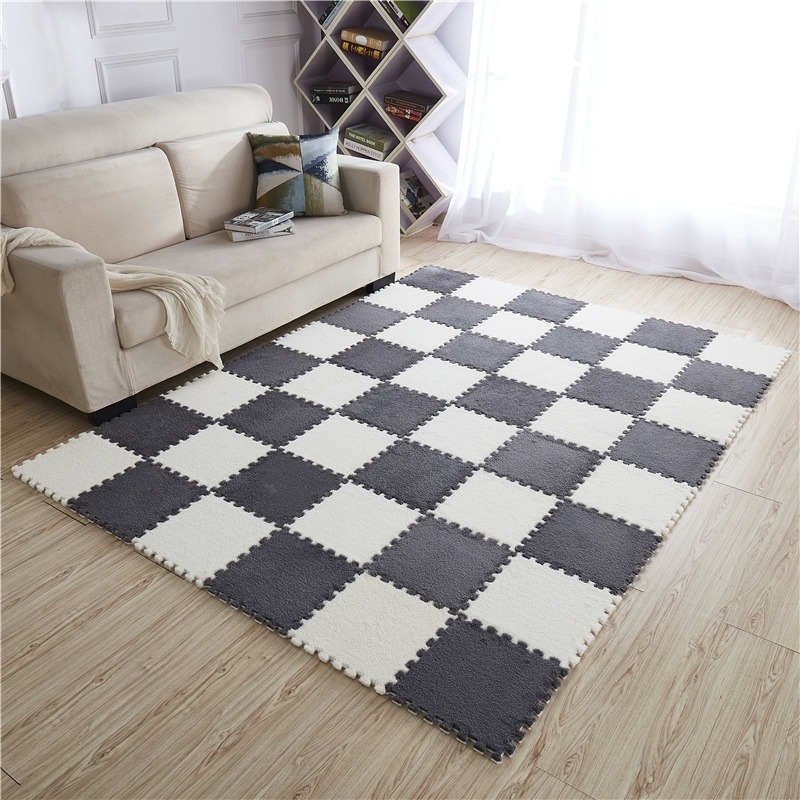 40pcs Interlocking Floor Mats  - Home Bathroom Floor Mats บทวิจารณ์และราคา