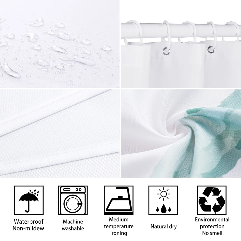 Abstract Cat Simple Bathroom S - Shower Curtain Liner บทวิจารณ์และราคา