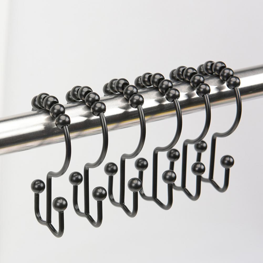 12pc Metal Shower Curtain Ring - Shower Curtain Liner บทวิจารณ์และราคา