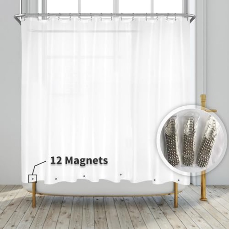 Clawfoot Tub Shower Curtain Li - Shower Curtain Liner บทวิจารณ์และราคา