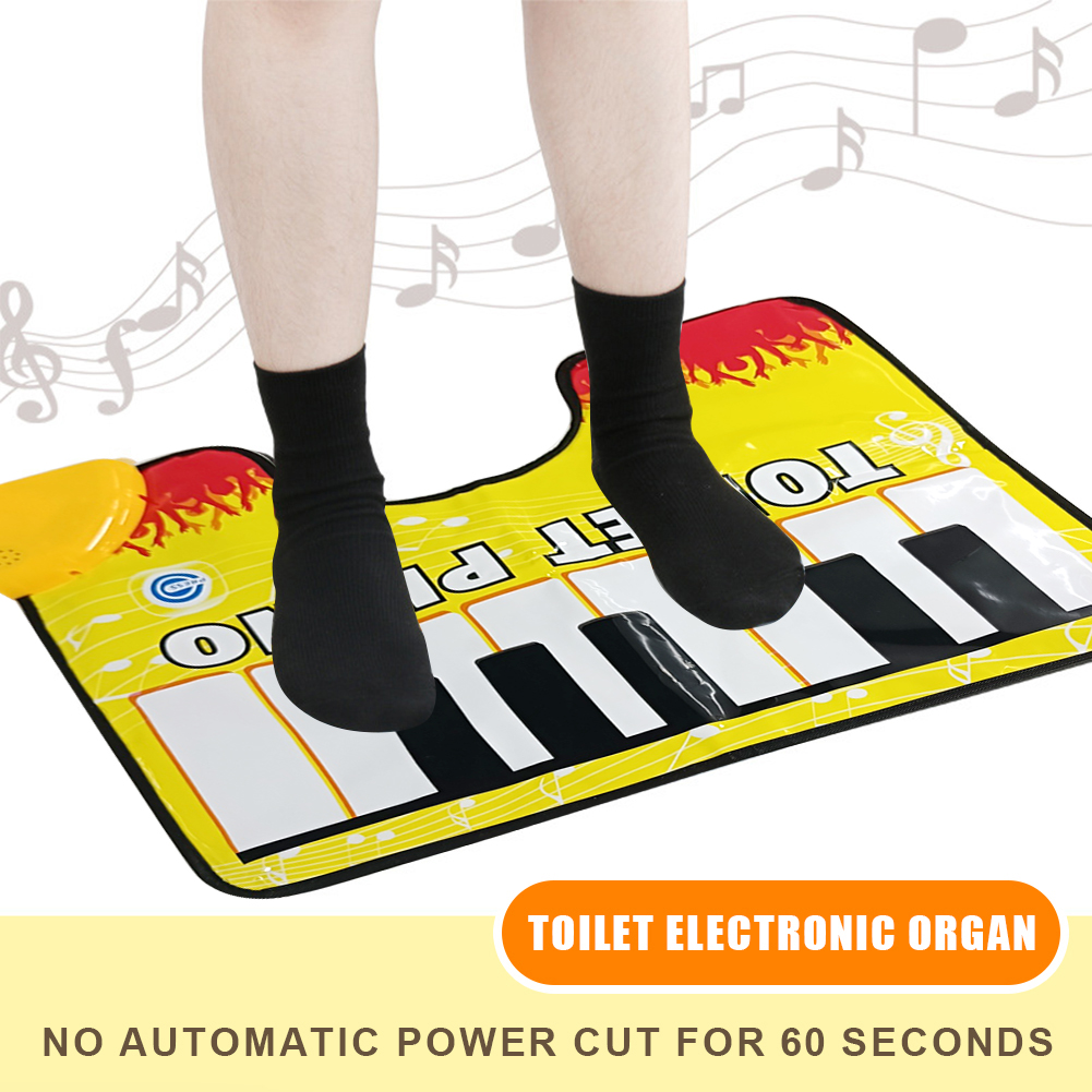Toilet Piano Mat Novelty Potty - Home Bathroom Floor Mats บทวิจารณ์และราคา
