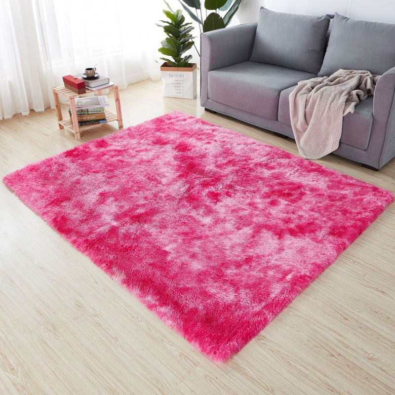 Soft Long Plush Bedroom Rug Li - Home Bathroom Floor Mats บทวิจารณ์และราคา