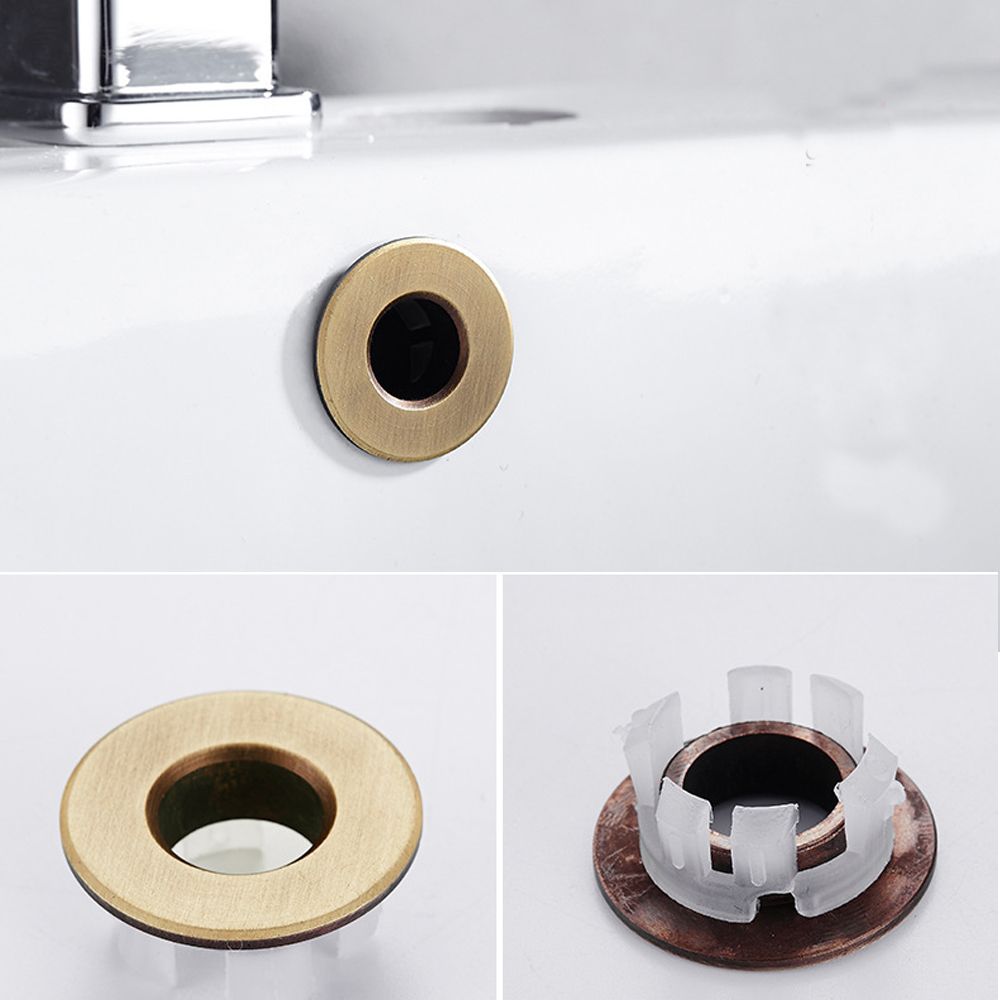Round Hole Overflow Cover For  - Home Kitchen Bathroom Marketing บทวิจารณ์และราคา