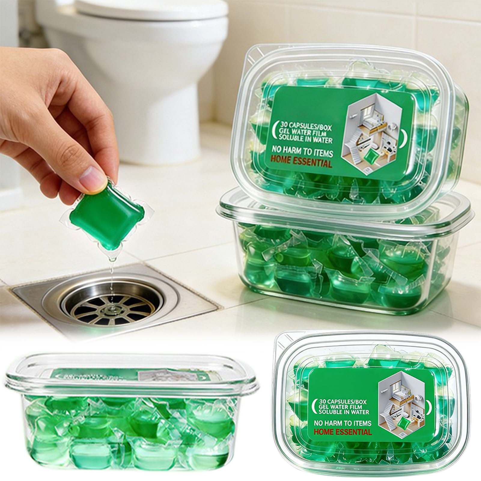 Odor Removal Sewer Cleaner Sce - Home Bathroom Freshener บทวิจารณ์และราคา
