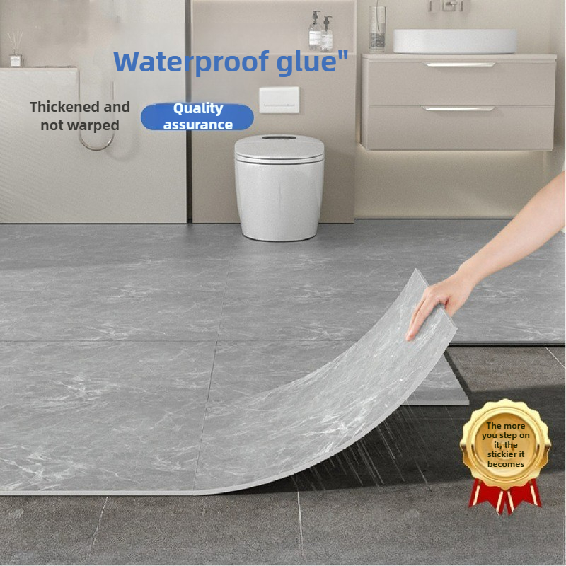 60x60cm 1.5mm PVC Flooring Mat - Home Bathroom Floor Mats บทวิจารณ์และราคา