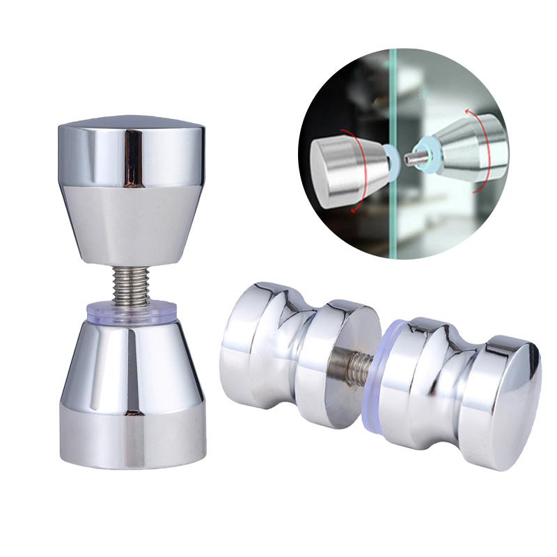 1PC Aluminum Alloy Glass Door  - Home Hardware Bathroom Cabinets บทวิจารณ์และราคา