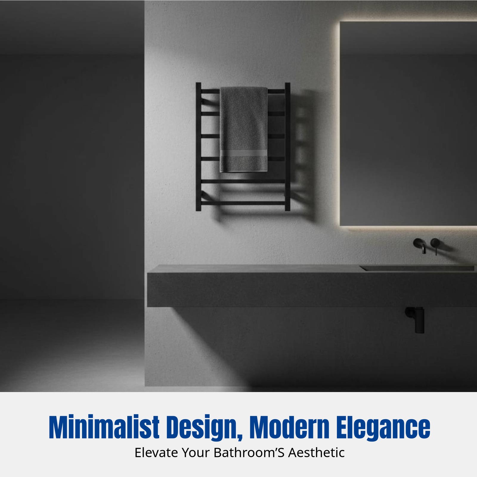 Smart Electric Towel Rack, Hea - Home In Bathroom บทวิจารณ์และราคา
