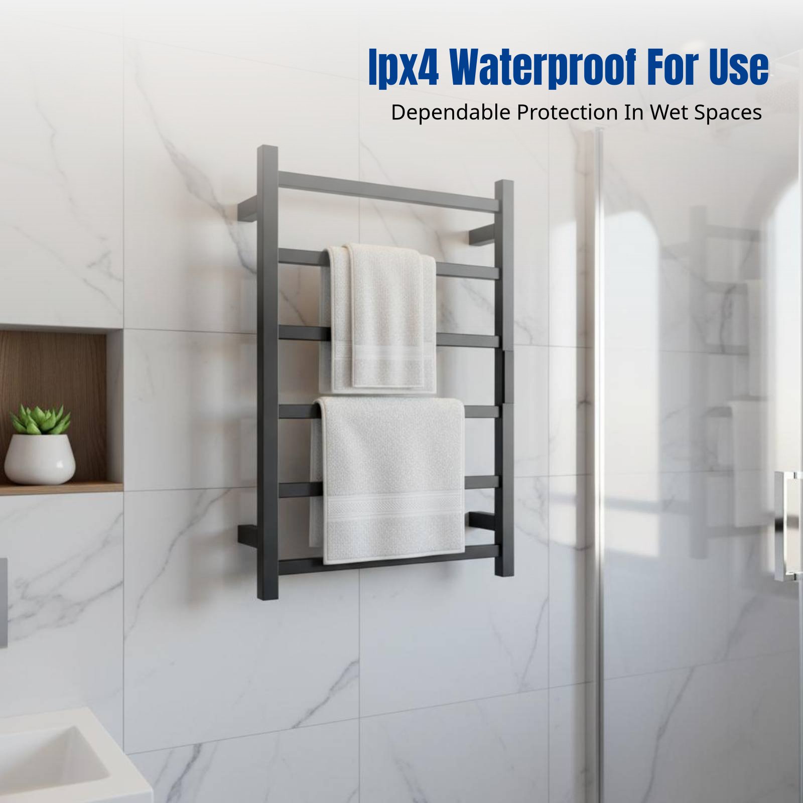Smart Electric Towel Rack, Hea - Home In Bathroom บทวิจารณ์และราคา