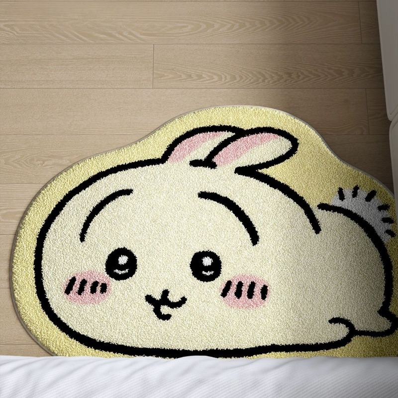 Chiikawa Cartoon Rug Anime Hac - Home Bathroom Floor Mats บทวิจารณ์และราคา