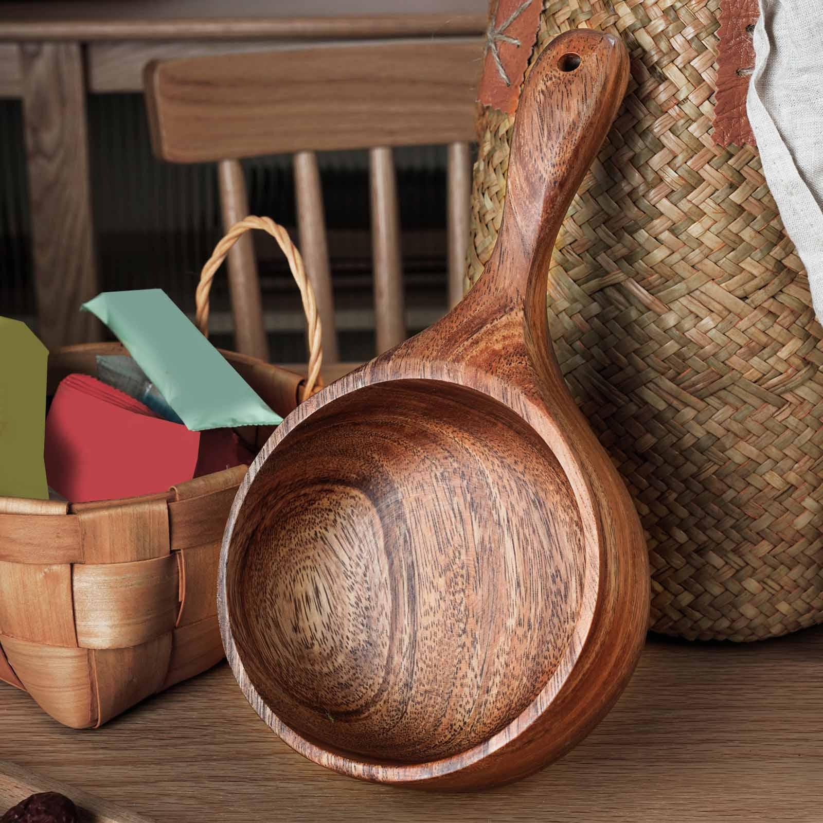 Wooden Sauna Ladle,Household U - Home Bathroom With Sauna บทวิจารณ์และราคา
