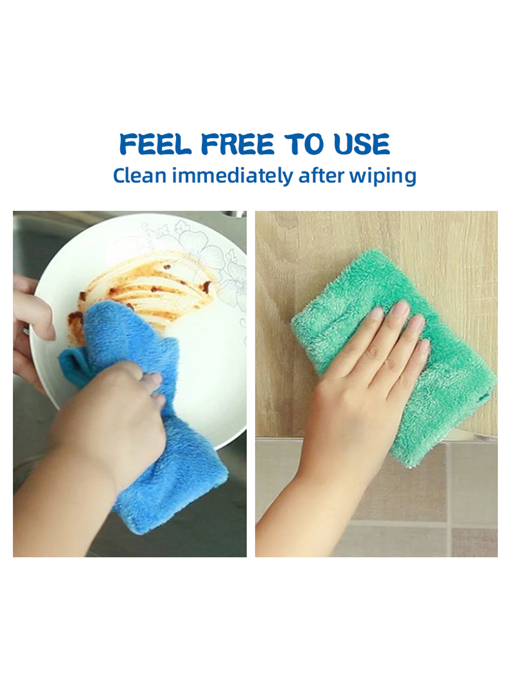 4pcs Small Hand Towels for Kit - Home Bathroom With Sauna บทวิจารณ์และราคา