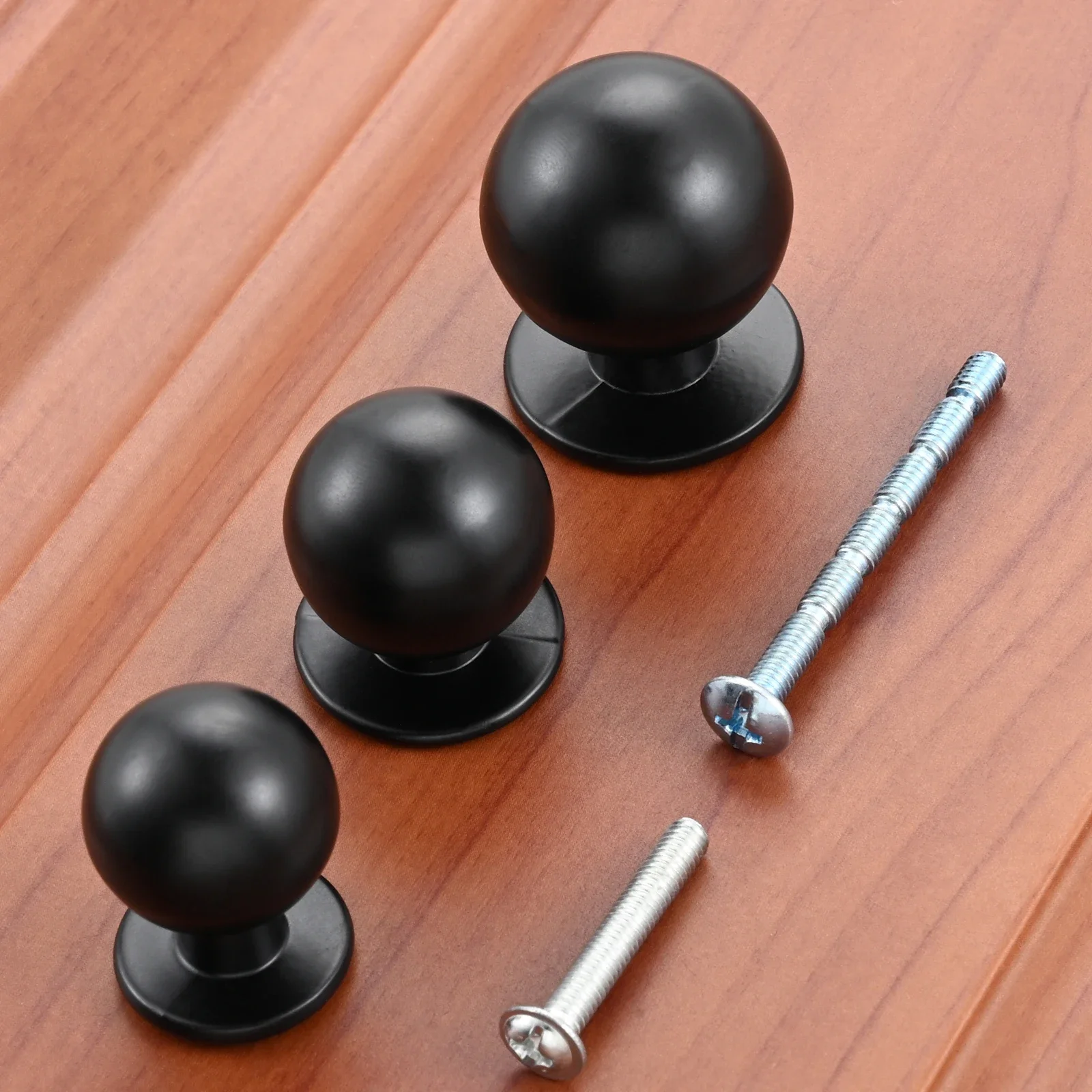 6pcs Black Modern Cabinet Door - Home Hardware Bathroom Cabinets บทวิจารณ์และราคา