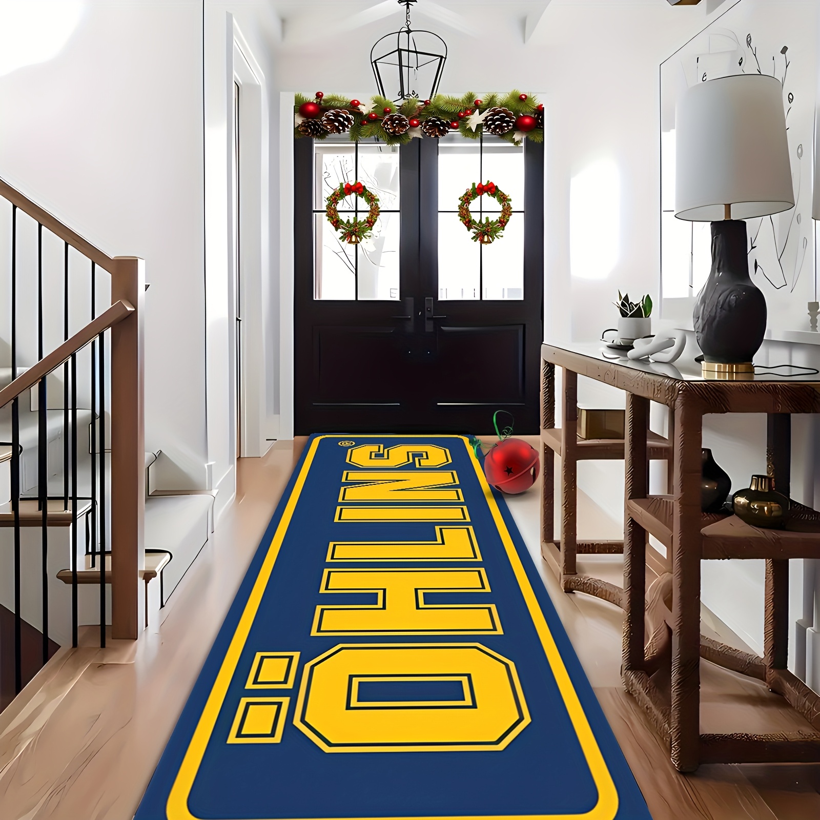 VIKAMA Blue Racing Theme Produ - Home Bathroom Floor Mats บทวิจารณ์และราคา