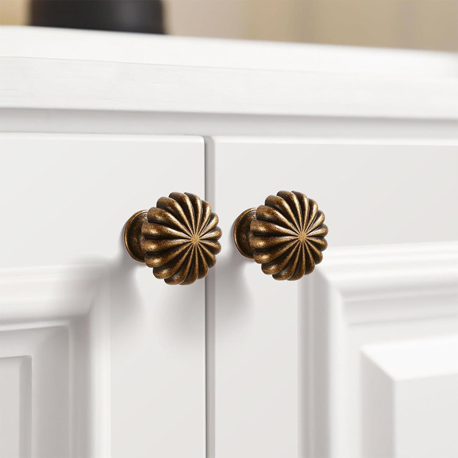 10 Pieces Pumpkin Cabinet Knob - Home Hardware Bathroom Cabinets บทวิจารณ์และราคา