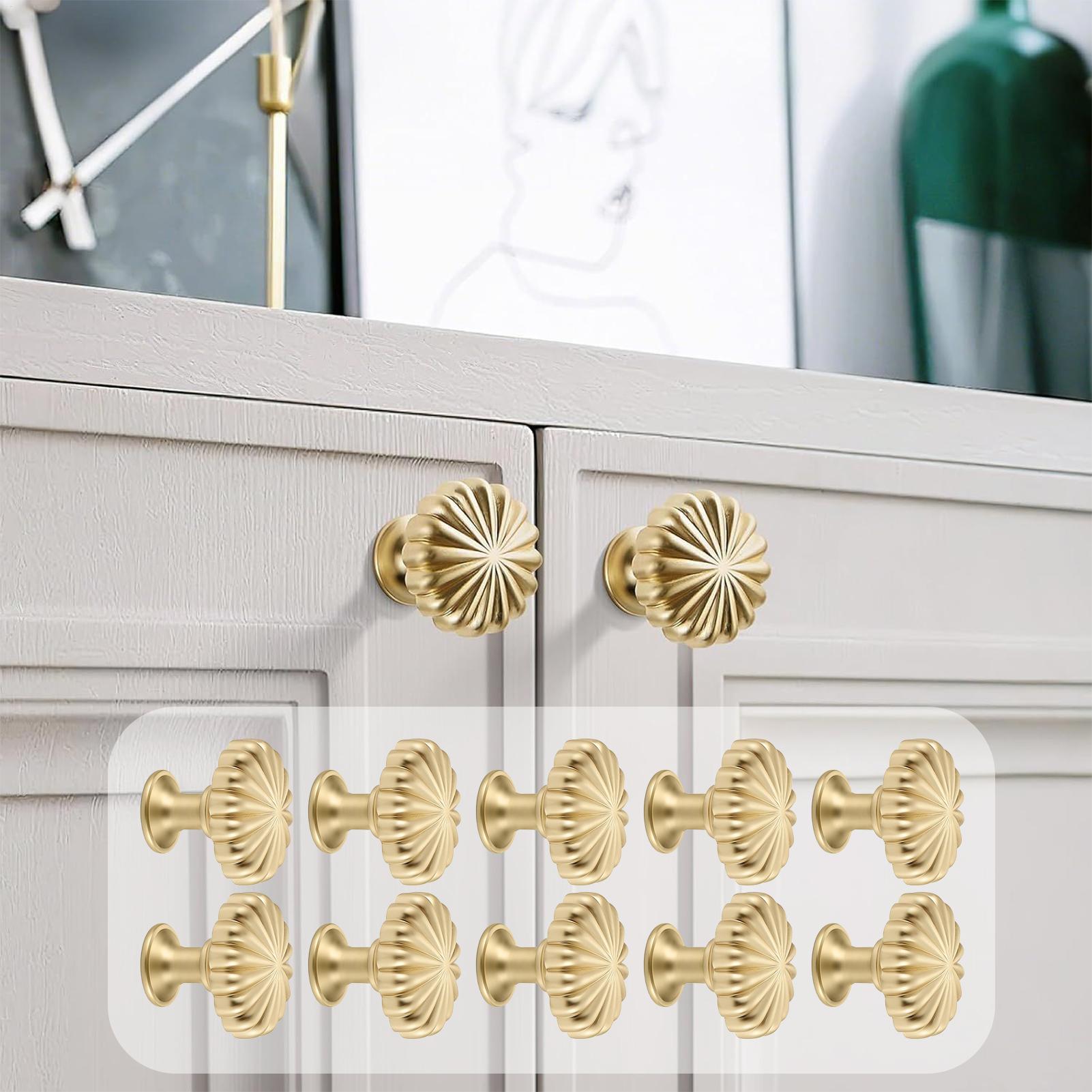 10 Pieces Pumpkin Cabinet Knob - Home Hardware Bathroom Cabinets บทวิจารณ์และราคา