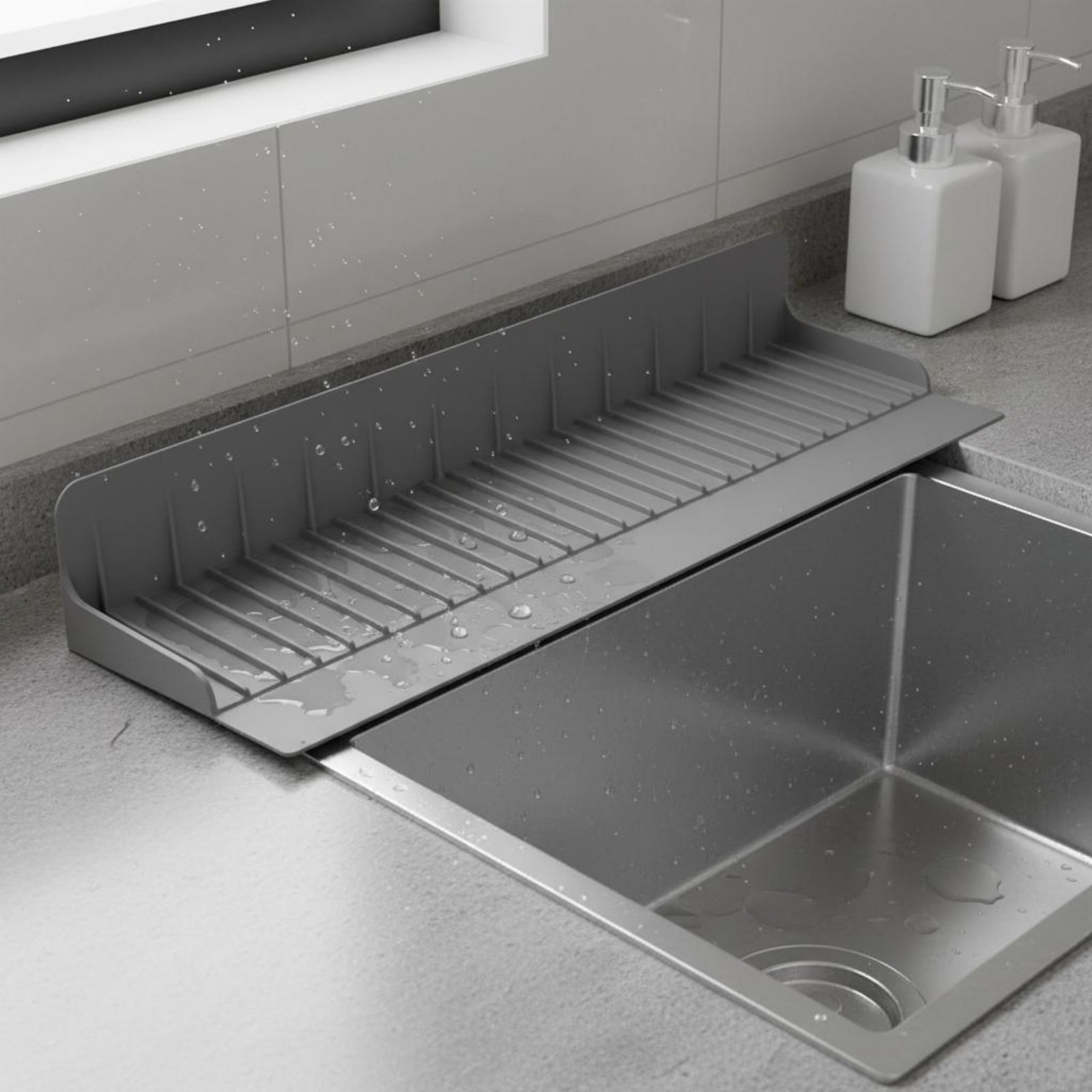 Silicone Sink Splash Guard Wat - Home In Bathroom บทวิจารณ์และราคา