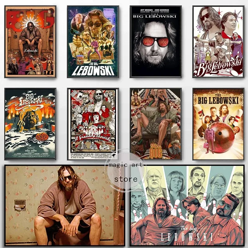 The Big Lebowski The Dude Come - Home Movie Bathroom Scene บทวิจารณ์และราคา