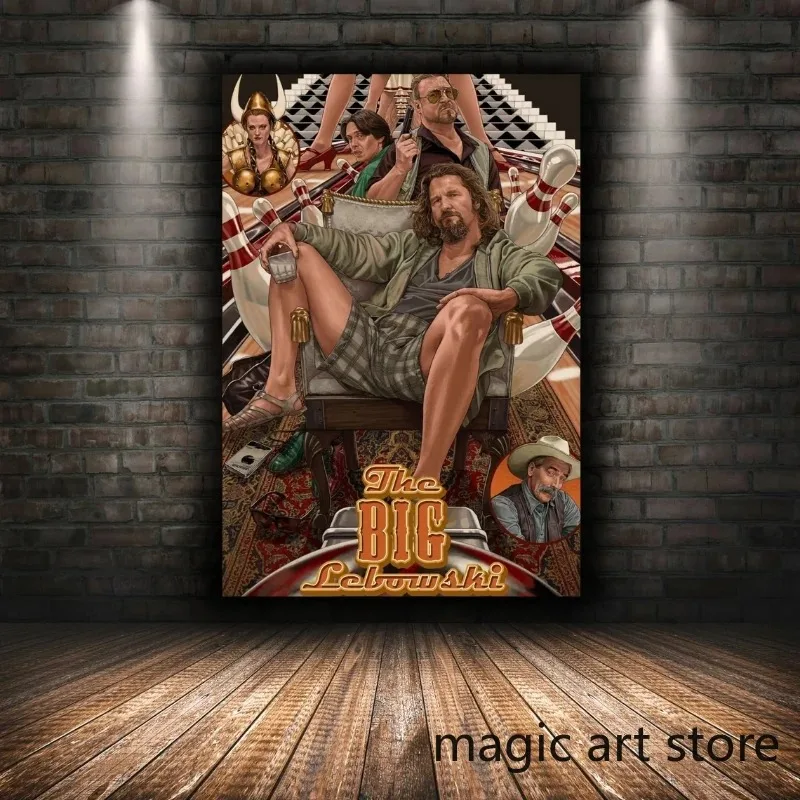 The Big Lebowski The Dude Come - Home Movie Bathroom Scene บทวิจารณ์และราคา