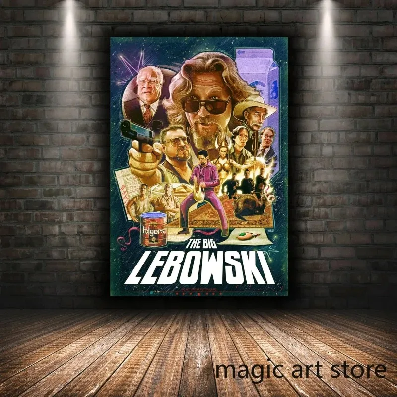 The Big Lebowski The Dude Come - Home Movie Bathroom Scene บทวิจารณ์และราคา