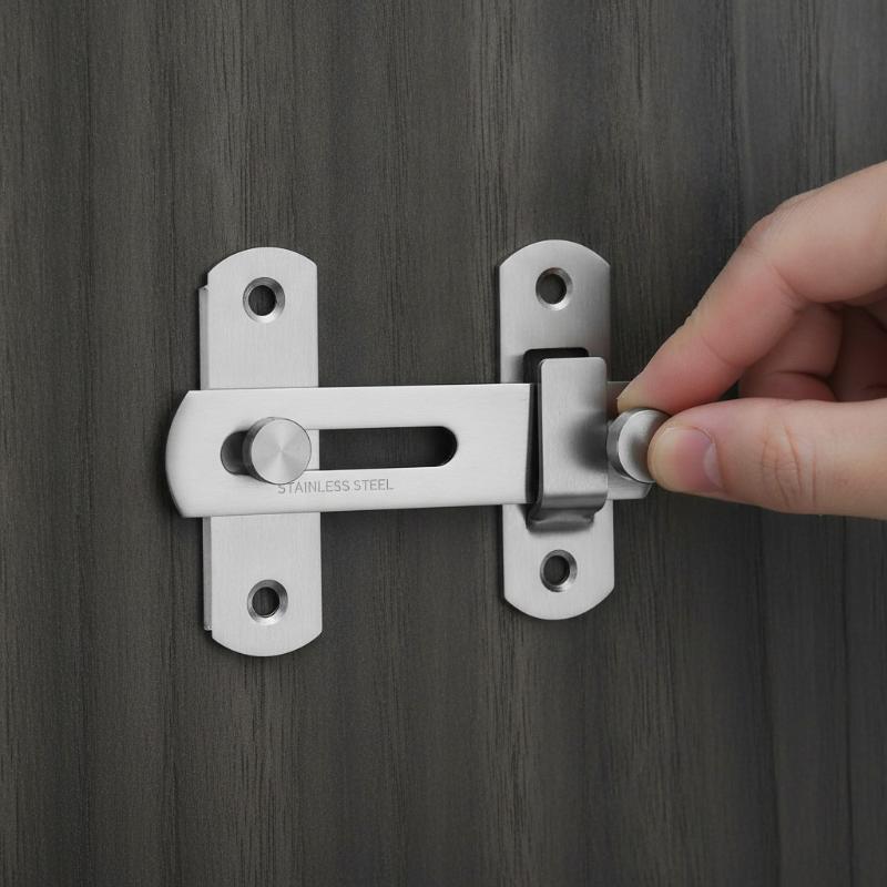 Thick Stainless Steel Door Lat - Home Hardware Bathroom Cabinets บทวิจารณ์และราคา