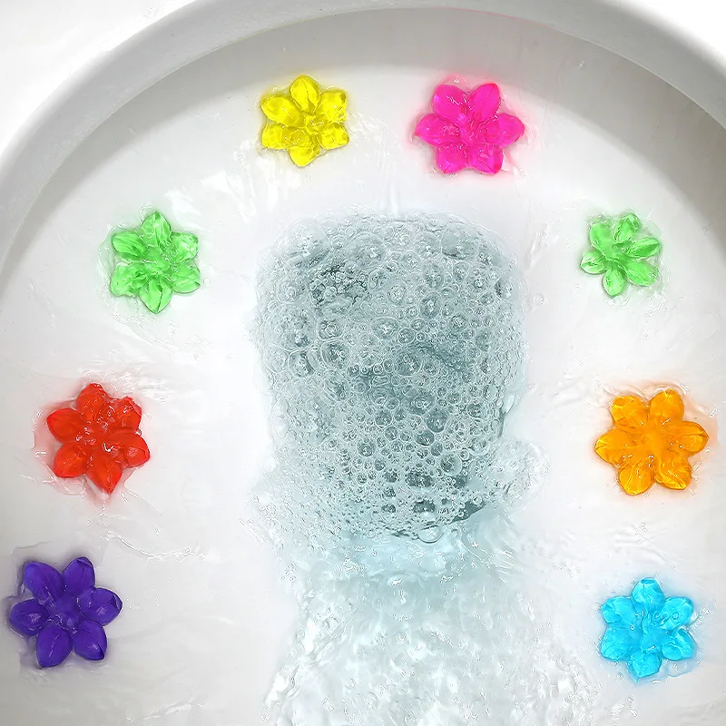 1/20pcs Flower Toilet Cleaner  - Home Bathroom Freshener บทวิจารณ์และราคา