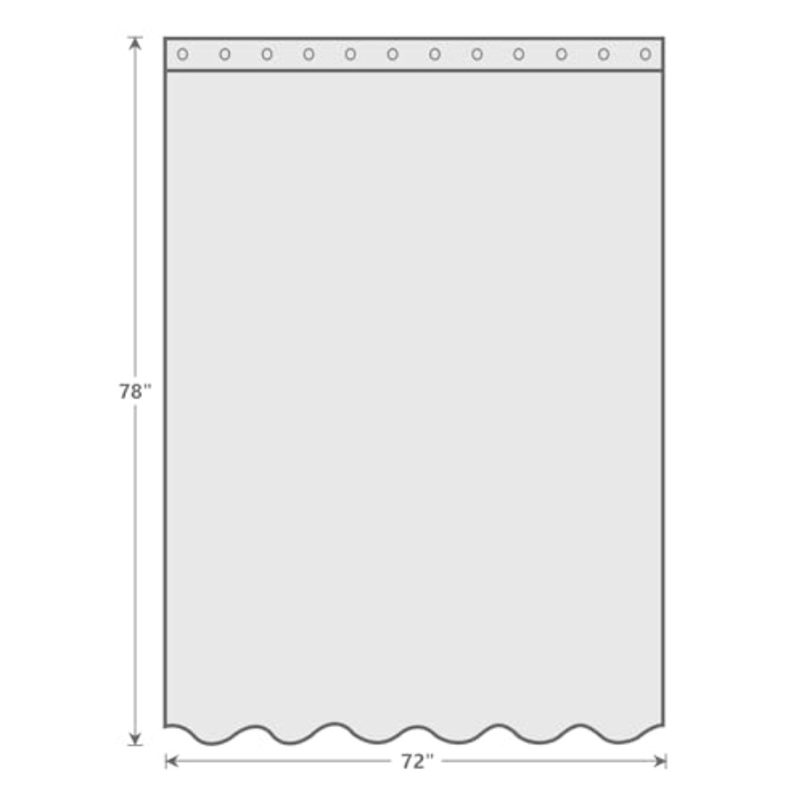 9G Clear Shower Curtain Liner  - Shower Curtain Liner บทวิจารณ์และราคา