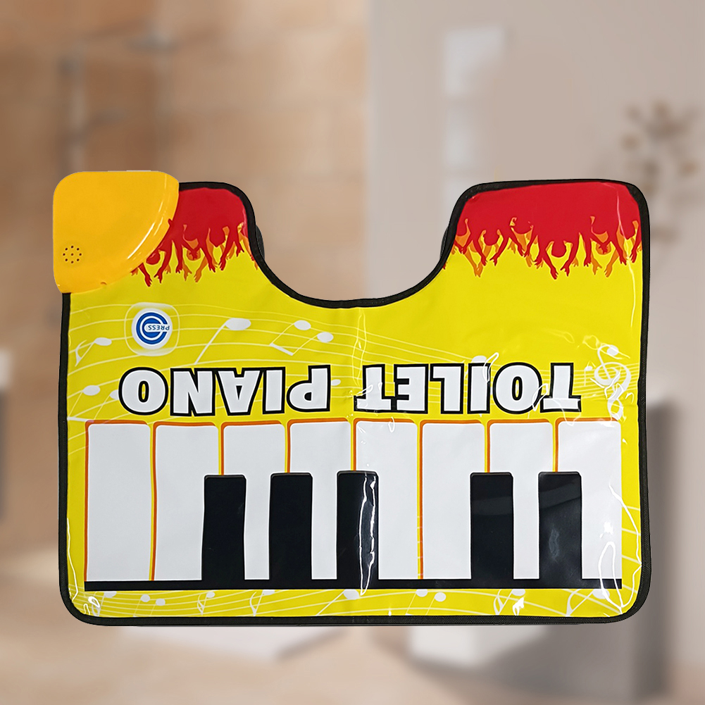Toilet Piano Mat Novelty Potty - Home Bathroom Floor Mats บทวิจารณ์และราคา