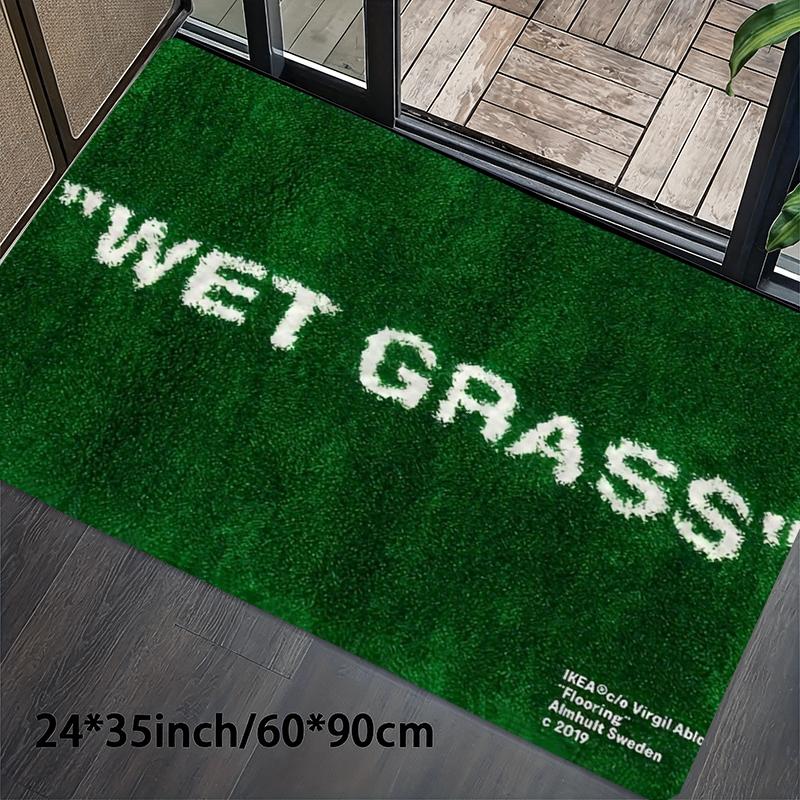 VIKAMA Light Luxury WET GRASS  - Home Bathroom Floor Mats บทวิจารณ์และราคา