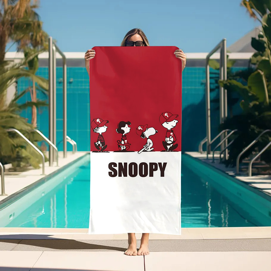 Beach Towels S-Snoopyes Bathro - Home Bathroom With Sauna บทวิจารณ์และราคา
