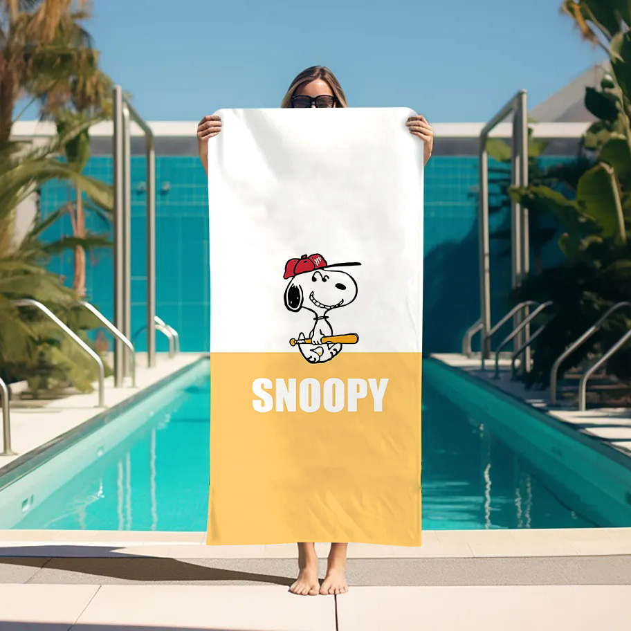 Beach Towels S-Snoopyes Bathro - Home Bathroom With Sauna บทวิจารณ์และราคา
