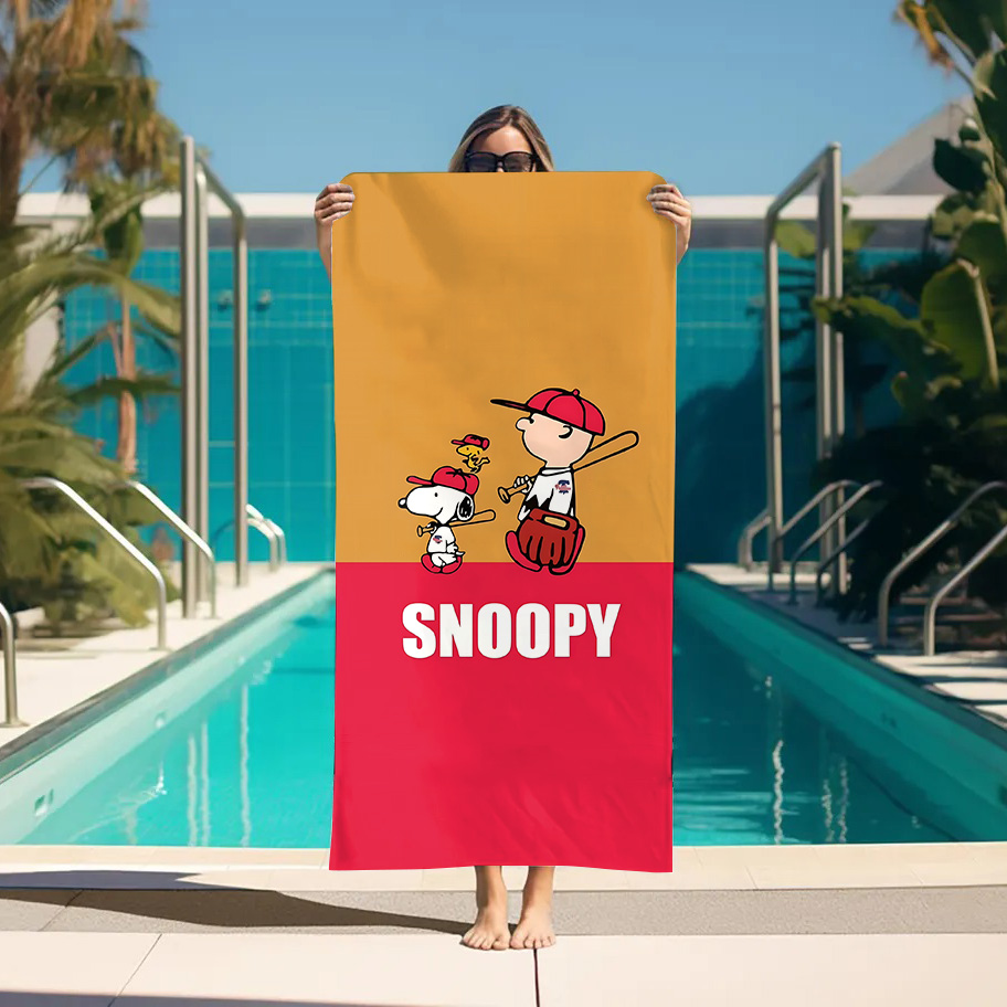Beach Towels S-Snoopyes Bathro - Home Bathroom With Sauna บทวิจารณ์และราคา