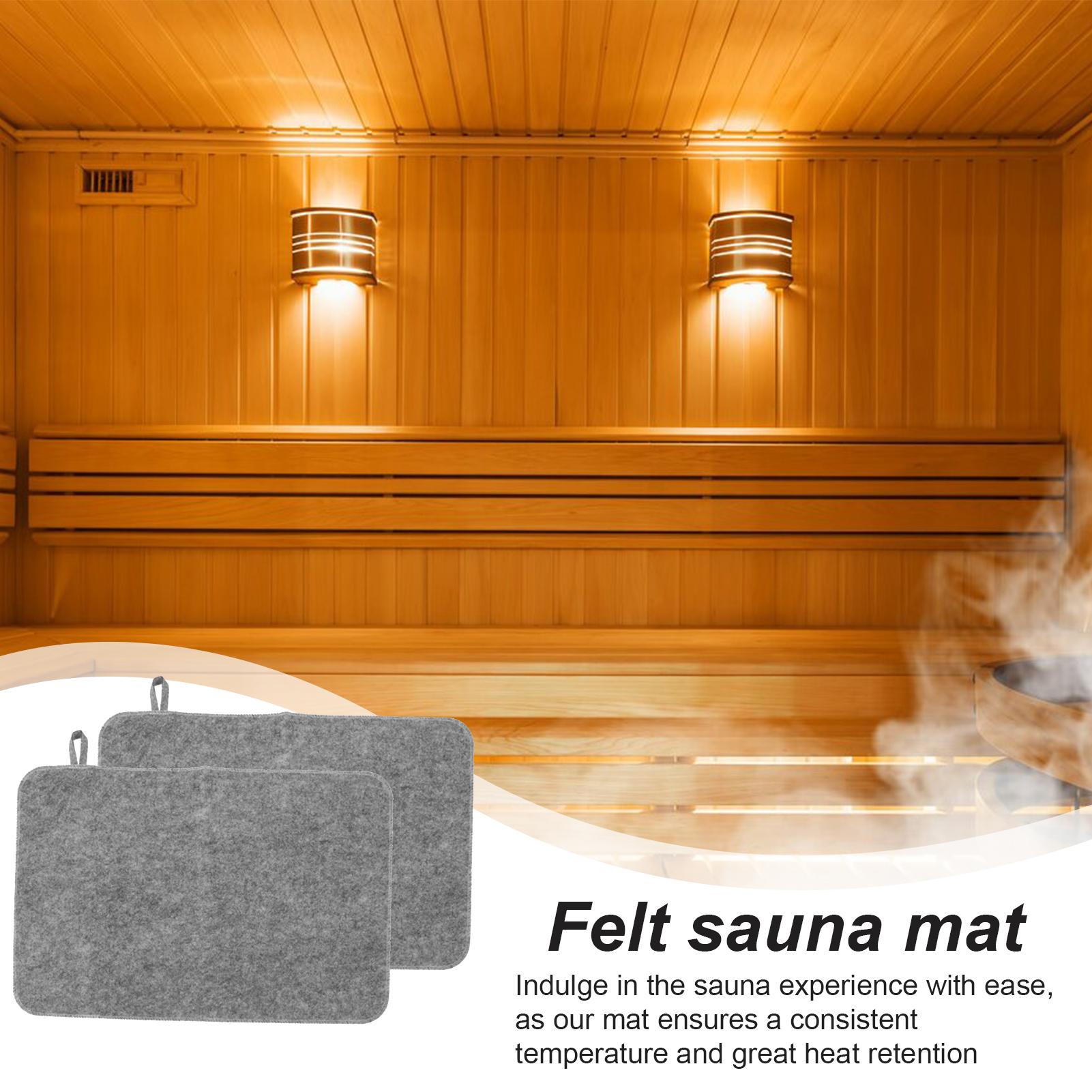 50x33cm Sauna Mat 2pcs Sauna S - Home Bathroom With Sauna บทวิจารณ์และราคา