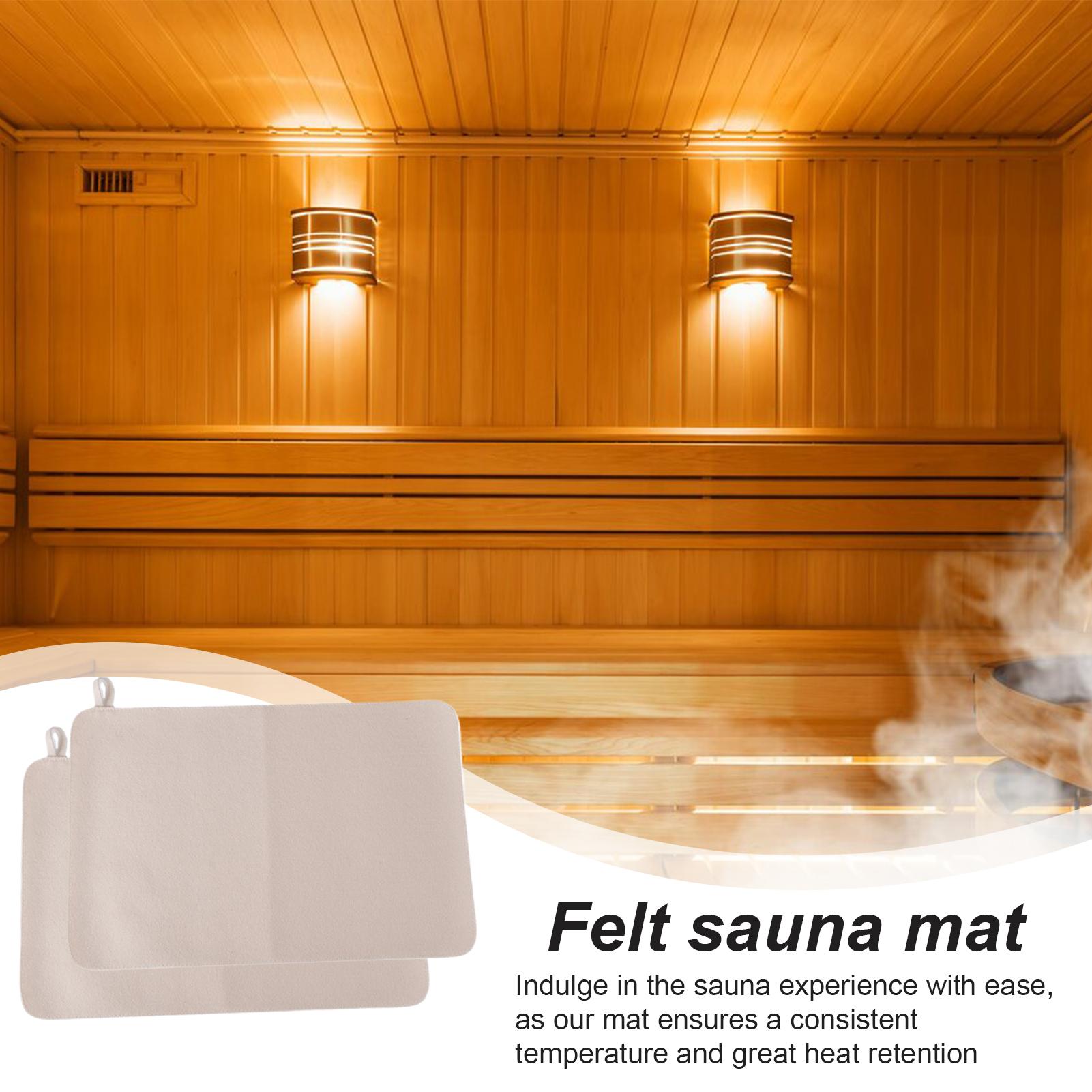 50x33cm Sauna Mat 2pcs Sauna S - Home Bathroom With Sauna บทวิจารณ์และราคา