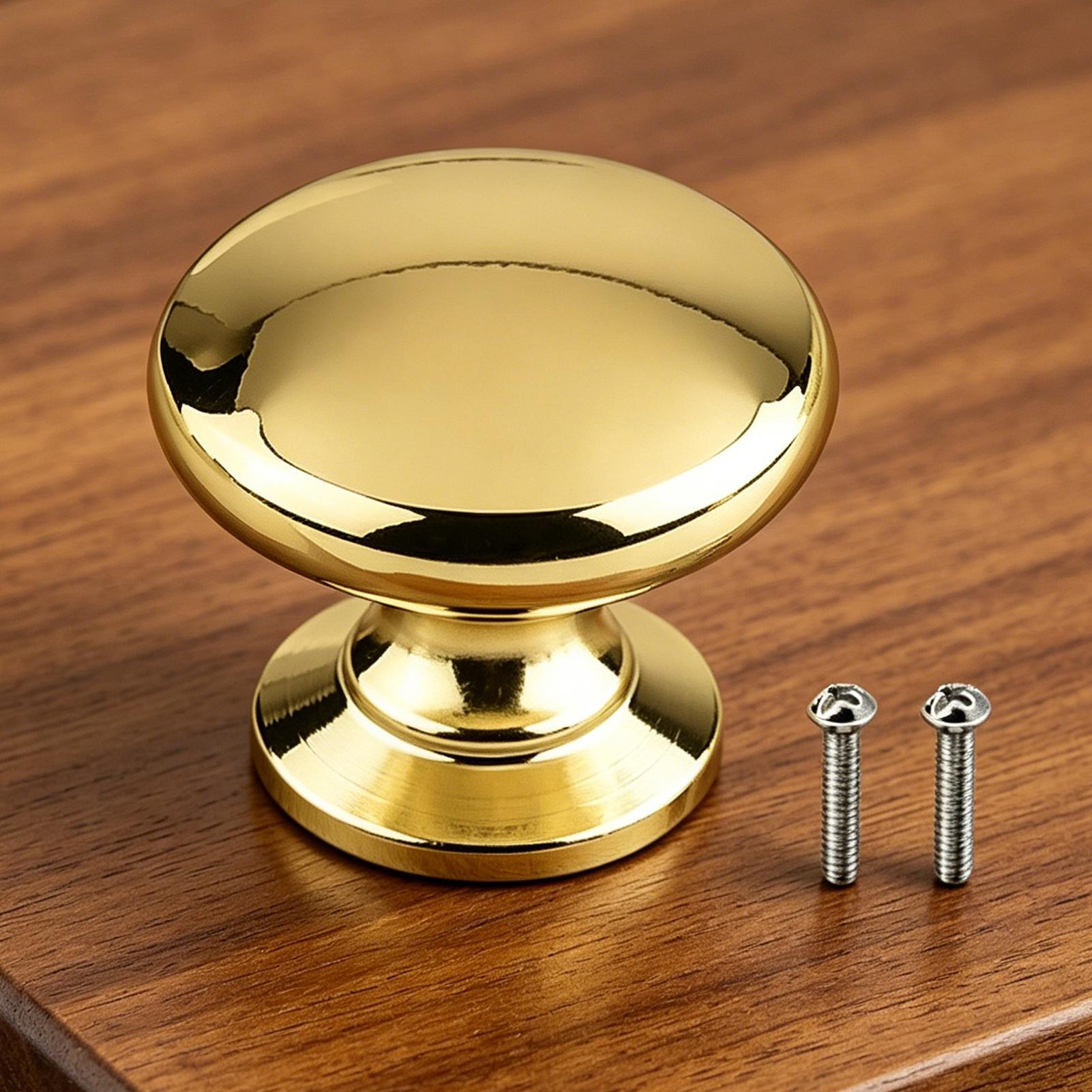 Brass Cabinet Knobs Vintage Un - Home Hardware Bathroom Cabinets บทวิจารณ์และราคา