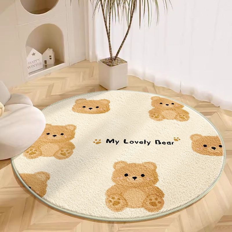 VIKAMA 1PC Round Carpet Living - Home Bathroom Floor Mats บทวิจารณ์และราคา