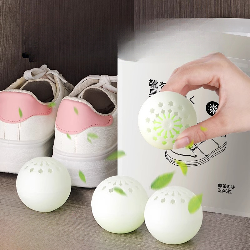 Natural Shoe Deodorizer Balls  - Home Bathroom Freshener บทวิจารณ์และราคา