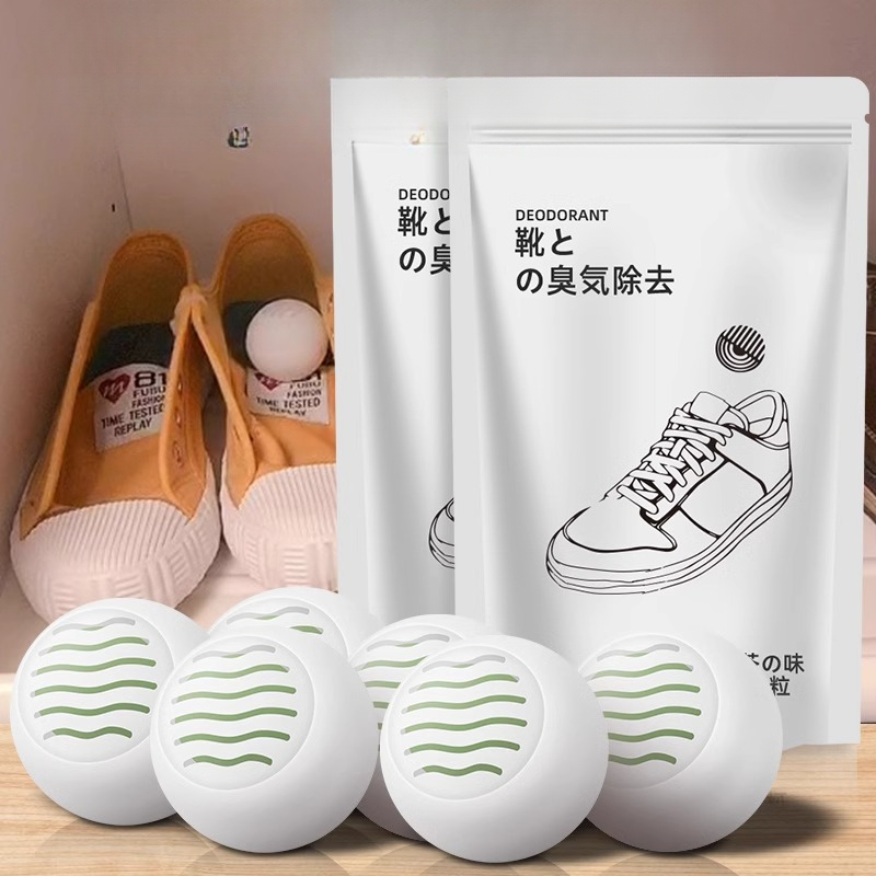 Natural Shoe Deodorizer Balls  - Home Bathroom Freshener บทวิจารณ์และราคา